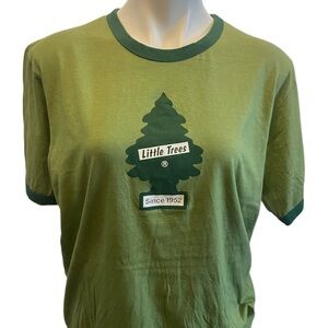 Little Trees XL Ringer Graphic T Shirt